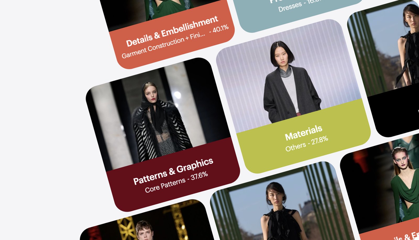 Runway looks tracked across designers, collections and cities